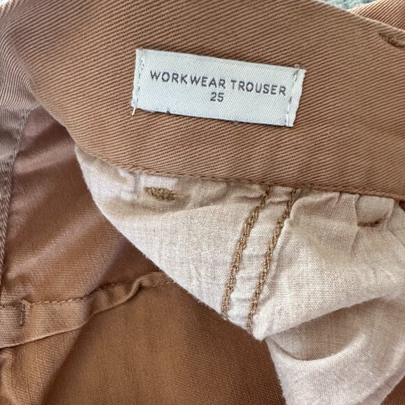 PacSun Tan WorkWear Trouser SIze 25 - Picture 6 of 7